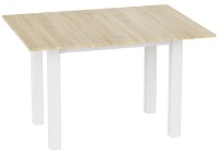 Masă pentru bucătărie MobiCasa Dinner Transformer 60/120x90 Sonoma/Alb imaginea #2 — magazin online Desire.md