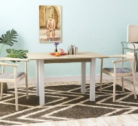 Masă pentru bucătărie MobiCasa Dinner Transformer 60/120x90 Sonoma/Alb imaginea #5 — magazin online Desire.md