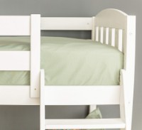 Детская кровать MobiCasa Etajat Dino 90x200 White фото №5 — интернет-магазин Desire.md