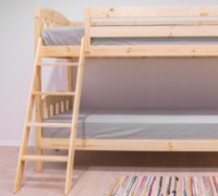 Детская кровать MobiCasa Etajat Dino 90x200 Natur фото №3 — интернет-магазин Desire.md