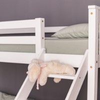 Детская кровать MobiCasa Etajat Mowgli 80/120x200 White фото №4 — интернет-магазин Desire.md