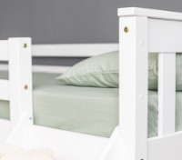 Детская кровать MobiCasa Etajat Mowgli 80/120x200 White фото №5 — интернет-магазин Desire.md