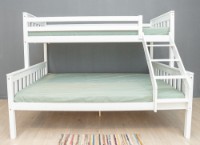 Pat copii MobiCasa Etajat Mowgli 90x140x200 White imaginea #1 — magazin online Desire.md