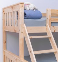 Pat copii MobiCasa Etajat Mowgli 90x140x200 Natur imaginea #3 — magazin online Desire.md