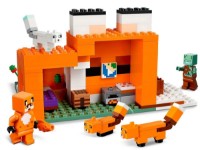 Set de construcție Lego Minecraft: The Fox Lodge (21178) imaginea #5 — magazin online Desire.md