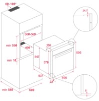 Электрический духовой шкаф Teka HLB 8416 BK Airfry фото №5 — интернет-магазин Desire.md