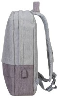 Городской рюкзак Rivacase 7562 Gray/Mocha фото №2 — интернет-магазин Desire.md