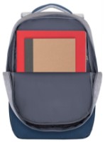 Rucsac pentru oraș Rivacase 7567 Gray/Dark Blue imaginea #9 — magazin online Desire.md