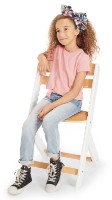 Стульчик для кормления Kinderkraft Enock Wood (KHENOC0PWHT0000) White фото №4 — интернет-магазин Desire.md