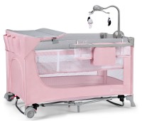Манеж Kinderkraft Leody Pink (KCLEOD00PNK00AC) фото №1 — интернет-магазин Desire.md