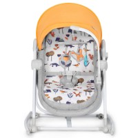 Șezlong pentru bebeluși Kinderkraft Nola Forest (KBNOLA00YEL0000) Yellow imaginea #10 — magazin online Desire.md