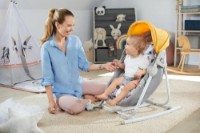 Șezlong pentru bebeluși Kinderkraft Nola Stone (KBNOLA00GRY0000) Grey imaginea #7 — magazin online Desire.md