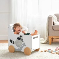 Ящик для игрушек Kinderkraft Racoon (KKHRACOSKR0000) фото №3 — интернет-магазин Desire.md