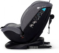 Scaun auto pentru copii Kinderkraft Xpedition Isofix (KCXPED00GRY0000) Grey imaginea #5 — magazin online Desire.md