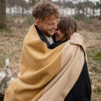 Плед IBENA Jacquard Austin Yellow 150x200cm фото №5 — интернет-магазин Desire.md