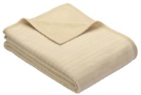 Плед IBENA Jacquard Fano Creme/Offwhite 150x200cm фото №1 — интернет-магазин Desire.md
