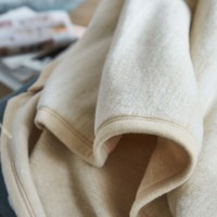 Плед IBENA Jacquard Fano Creme/Offwhite 150x200cm фото №3 — интернет-магазин Desire.md