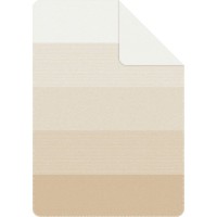 Плед IBENA Jacquard Salerno Gots Sand/Ivory 140x200cm фото №2 — интернет-магазин Desire.md