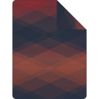 Плед IBENA Jacquard Seattle 150x200cm Dark Red/Black фото №4 — интернет-магазин Desire.md