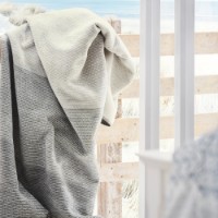 Pătura IBENA Jacquard Toronto Grey 150x200cm imaginea #2 — magazin online Desire.md