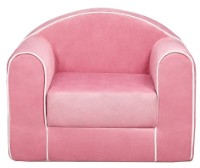 Fotoliu pliabil pentru copii Edka Pliabil Star Kids M19 Pink Powder imaginea #4 — magazin online Desire.md