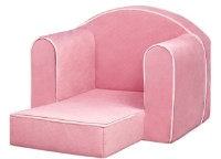 Fotoliu pliabil pentru copii Edka Pliabil Star Kids M19 Pink Powder imaginea #2 — magazin online Desire.md