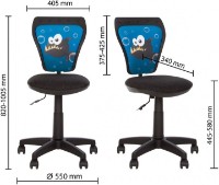 Scaun pentru copii Новый стиль Ministyle GTS Fish imaginea #2 — magazin online Desire.md