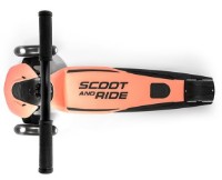 Самокат Scoot and Ride HighwayKick 5 LED Peach (96436) фото №2 — интернет-магазин Desire.md