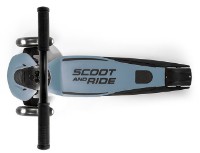 Trotinetă Scoot and Ride HighwayKick 5 LED Steel (96434)