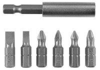 Set biți Dnipro-M Screwdriver S2 7pcs imaginea #3 — magazin online Desire.md