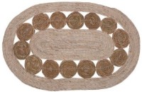 Covoraş intrare H&S Circles 80x50cm (44747)