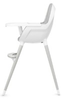 Стульчик для кормления Kinderkraft Fini (KKKFINIGRYLEG0) Grey фото №5 — интернет-магазин Desire.md