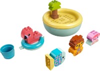 Set de construcție Lego Duplo: Bath Time Fun: Floating Animal Island (10966)