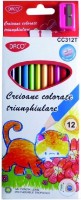 Creioane colorate Daco 12pcs (CC312T)