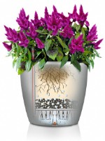 Ghiveci Lechuza Classico Premium 35 LS White imaginea #4 — magazin online Desire.md