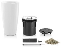 Цветочный горшок Lechuza Rondo Premium 32 White фото №3 — интернет-магазин Desire.md