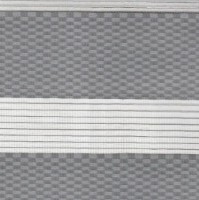 Rolete textile Dekora Day Night Rattan Grey 0.40x1.70m