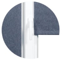 Рулонные шторы Dekora Ribbed Black 0.55x1.70m фото №3 — интернет-магазин Desire.md