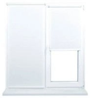 Рулонные шторы Dekora Ribbed White 100x1.70m