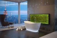 Cadă de baie Besco Viya 160x70 (WMD160V) imaginea #2 — magazin online Desire.md