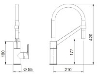 Baterie lavoar Remer Class Line L533 imaginea #2 — magazin online Desire.md