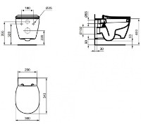 Vas WC Ideal Standard Connect E772101 imaginea #2 — magazin online Desire.md