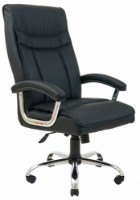 Scaun de birou Richman Burgas Chrome Flay-2230 Black
