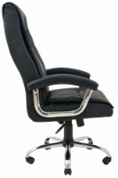 Scaun de birou Richman Burgas Chrome Flay-2230 Black imaginea #3 — magazin online Desire.md