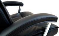 Scaun de birou Richman Burgas Chrome Flay-2230 Black imaginea #4 — magazin online Desire.md