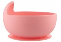 Bol din silicon cu ventuză Canpol Babies (51/400) Pink imaginea #4 — magazin online Desire.md