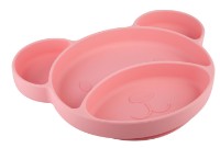 Placă de silicon Canpol Babies Bear (51/401) Pink imaginea #1 — magazin online Desire.md