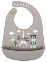 Слюнявчик Canpol Babies Bonjour Paris (74/027)