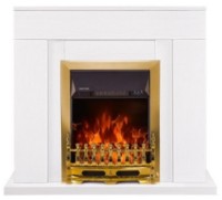 Șemineu electric Art Flame Agnes & Galileo Gold White imaginea #2 — magazin online Desire.md