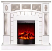 Электрокамин Art Flame Amsterdam & Corsica White фото №2 — интернет-магазин Desire.md